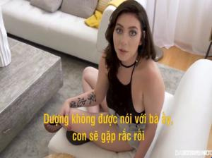 Üvey baba, karısının kızı Vietsub'a şantaj yapıyor